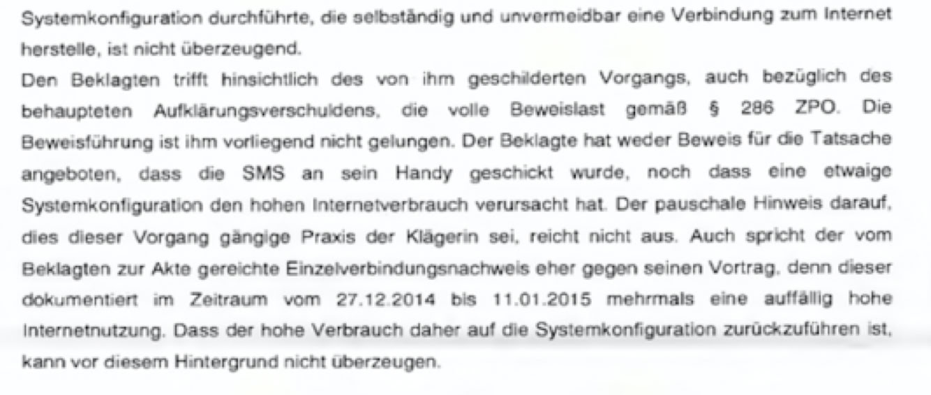 Text  SmS Peter Böhm Rechtsanwalt
